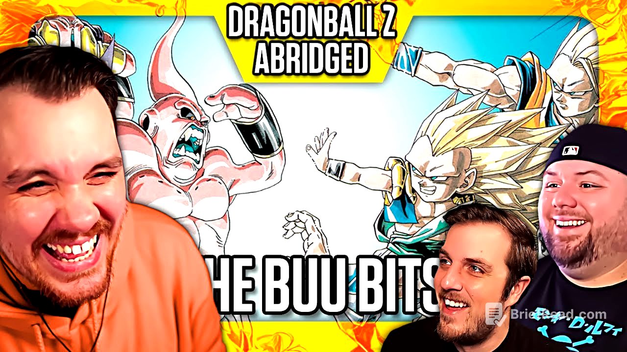 DBZ Abridged Buu Bits Group Reaction