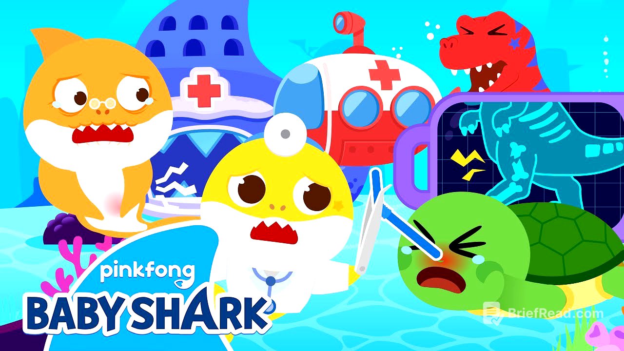 Baby Shark's Friends Got a Boo-Boo! | +Compilation | Hospital Play and Songs | Baby Shark Official