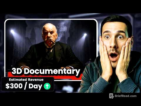 How to Create 3D Finance Documentary Videos for a Faceless YouTube Channel & Youtube Automation