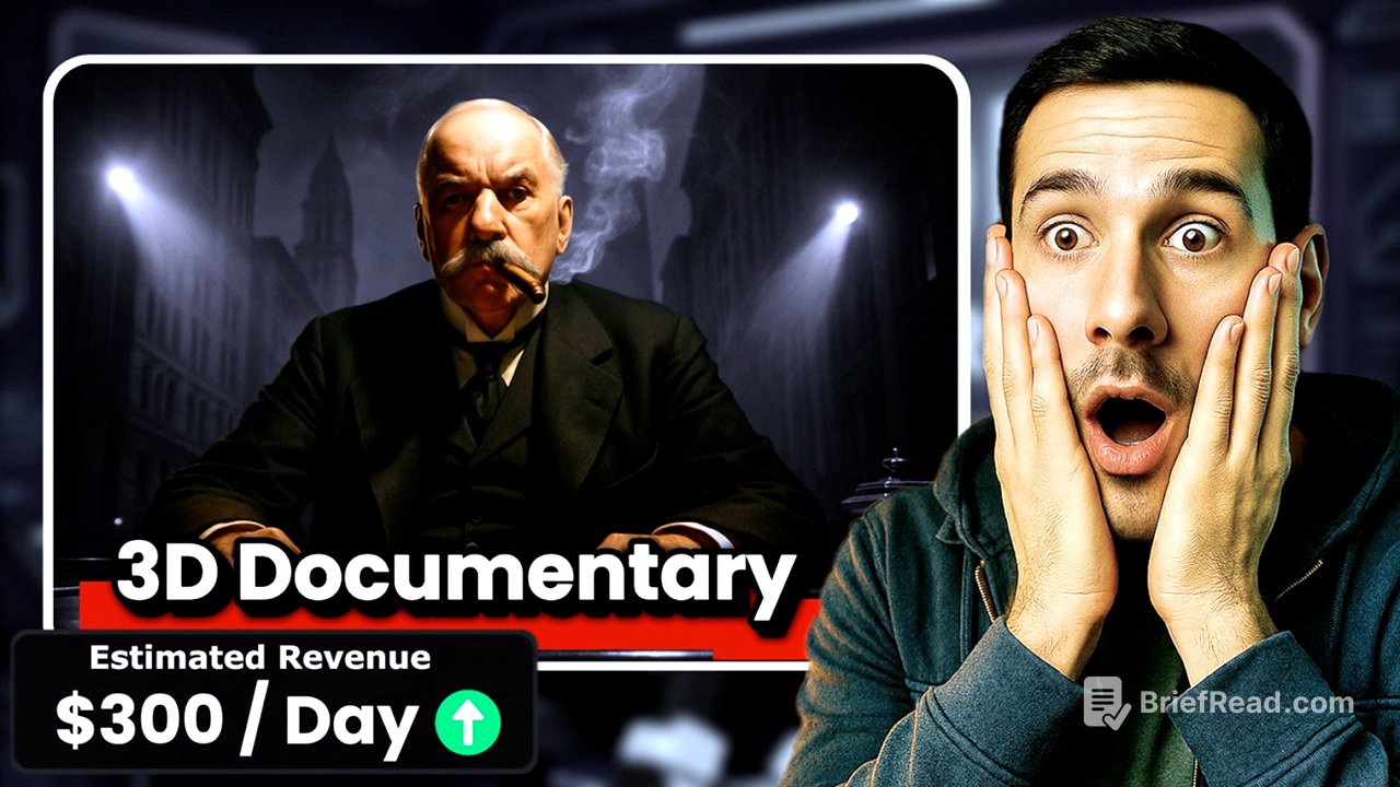 How to Create 3D Finance Documentary Videos for a Faceless YouTube Channel & Youtube Automation