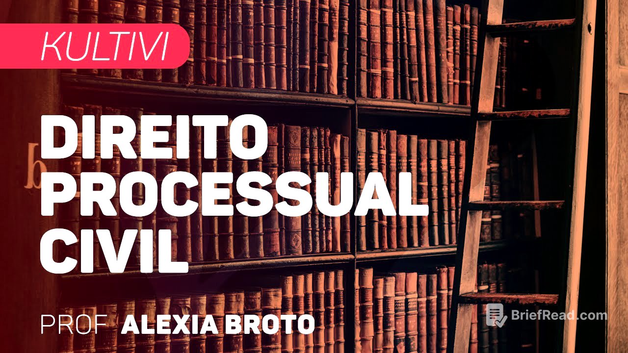 Direito Processual Civil | Kultivi - Procedimentos Especiais II | CURSO GRATUITO COMPLETO