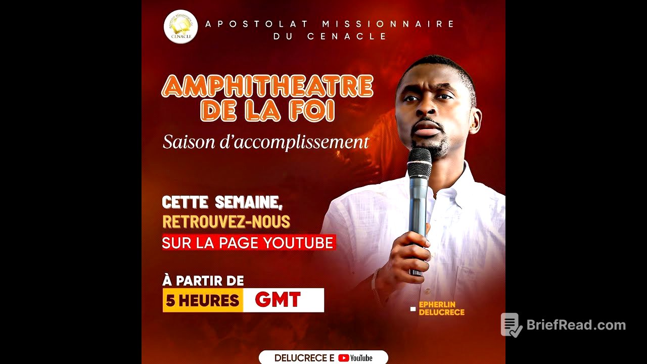 SAISON D'ACCOMPLISSEMENT : Actions prophétiques