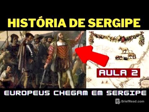 HISTÓRIA DE SERGIPE para provas e CONCURSOS. PMSE (AULA 2) #historiadesergipe   #sergipe #pmse