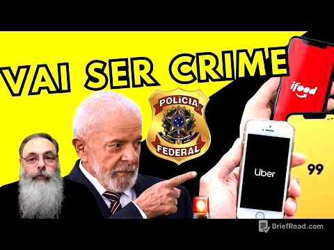 CERCO FECHADO: por que LULA e o MPT querem CRIMINALIZAR aplicativos e entregadores? | Resuma Peter