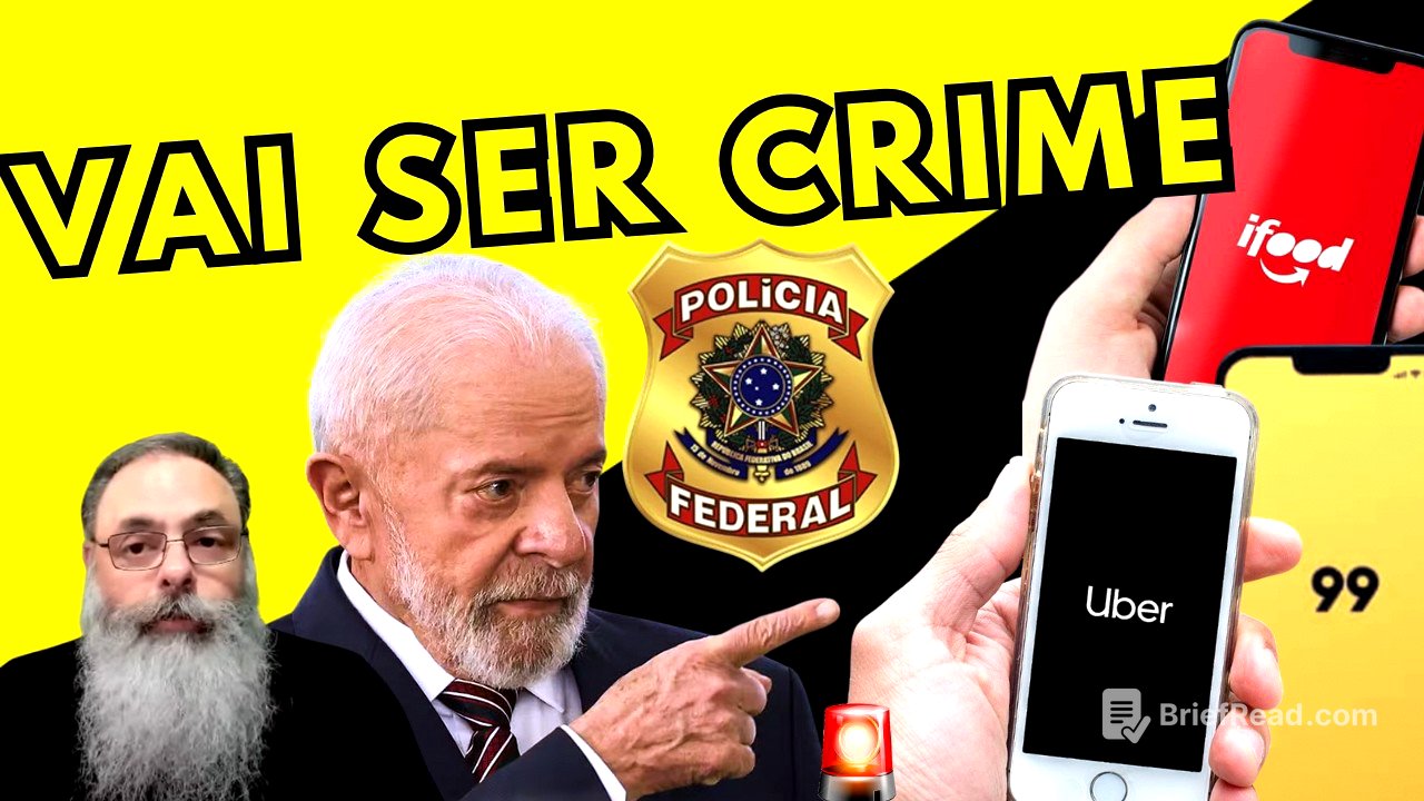 CERCO FECHADO: por que LULA e o MPT querem CRIMINALIZAR aplicativos e entregadores? | Resuma Peter