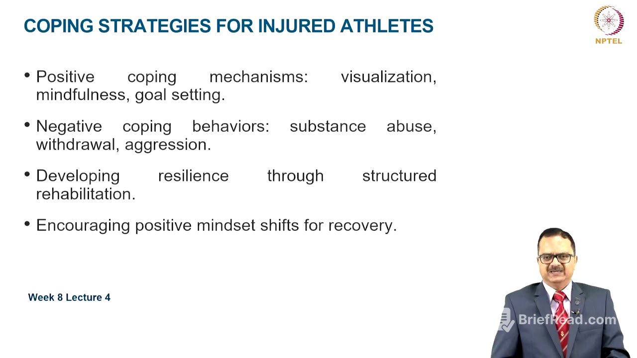 Psychological impact of Sports Injuries