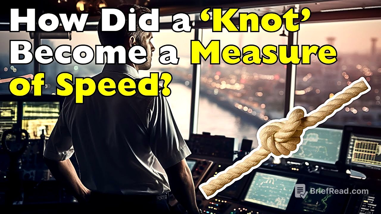 Why Ships and Planes Use ‘Knots’ Instead of Miles per Hour