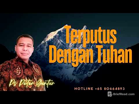 TERPUTUS DENGAN TUHAN -  PETER GUNTUR
