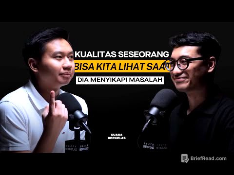 HANYA TOP 1% Anak Muda Indonesia Yang Punya Mindset SURVIVE Gini! | SUARA BERKELAS #75