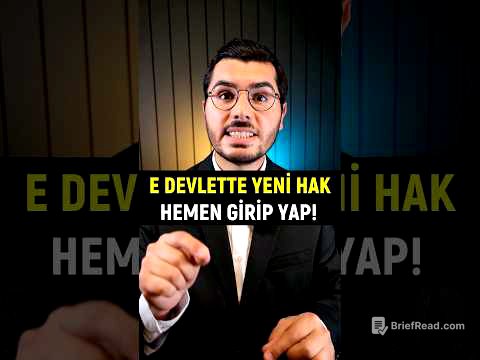 E Devlette Yeni Hak! Hemen Girip Yap