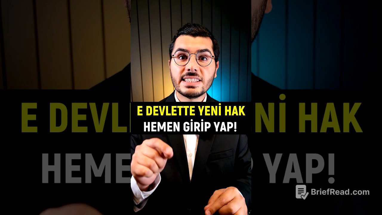E Devlette Yeni Hak! Hemen Girip Yap