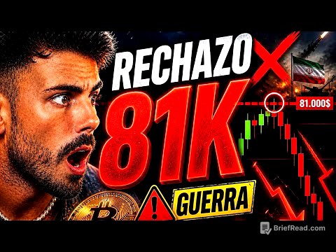 BITCOIN RECHAZADO EN 82.500$ 🚨 SE VIENE EL DESPLOME?