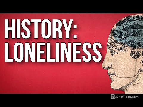 HISTORY OF IDEAS - Loneliness