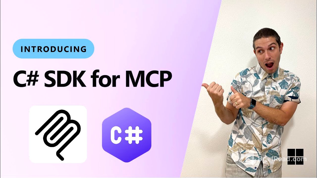 Introduction to the C# SDK for Model Context Protocol (MCP)