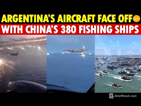Argentina’s Navy Aircraft Face Off with China’s 380 Fishing Ships in a Night Standoff