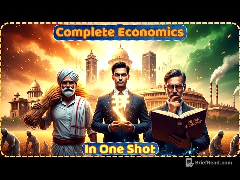 Complete Economics Part - 1 in One Video!  || SSC CGL, SSC CHSL, UPSC, PCS, NDA, CDS Revision 2025