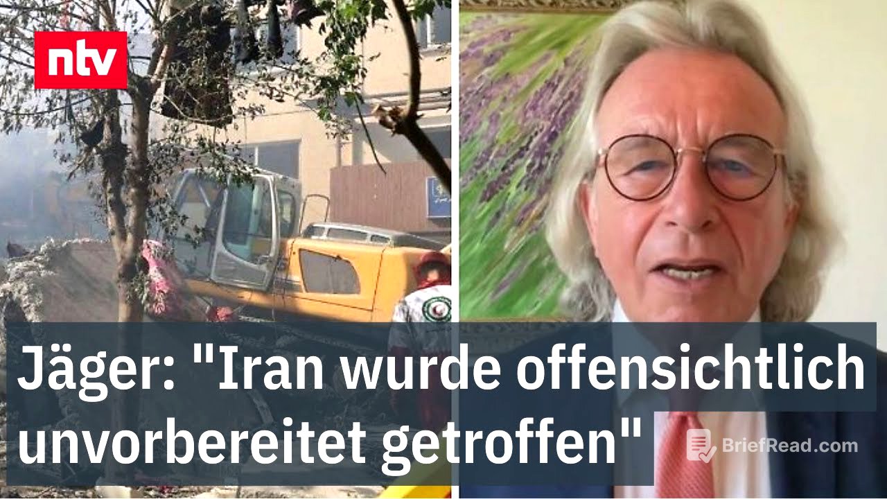 "Iran wurde offensichtlich unvorbereitet getroffen"- Jäger zu Angriffen aus Israel