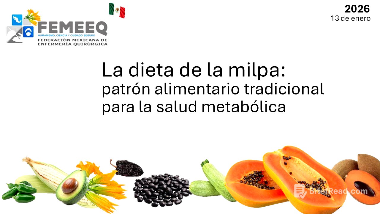 La dieta de la milpa  patrón alimentario tradicional para la salud metabólica