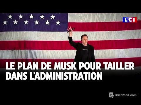 Le plan de Musk pour tailler dans l'administration｜LCI