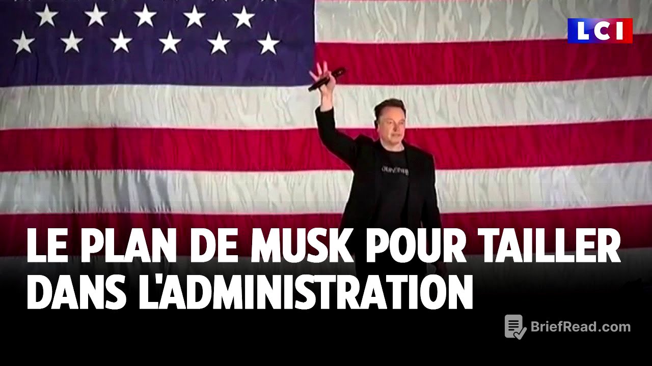 Le plan de Musk pour tailler dans l'administration｜LCI