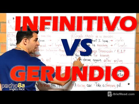 🔴 Gerundio vs Infinitivo en inglés – Diferencias clave y ejemplos explicados paso a paso