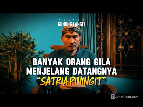TOKOH YANG BERHAK MEMILIH SATRIA PININGIT