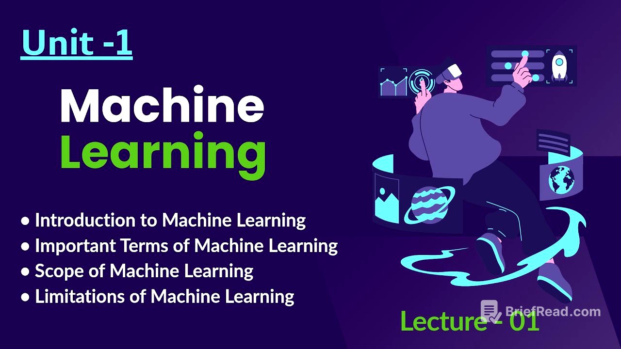 Machine Learning | Introduction to Machine Learning | Scope & Limitations📉 | #btech6thsem