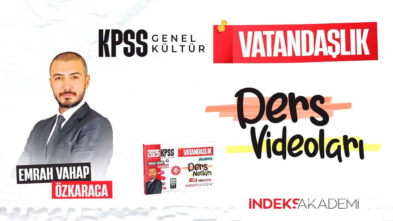 2 - 2026 KPSS - Vatandaşlık - Temel Hukuk Bilgisi (Hükümsüzlük Halleri) - Emrah Vahap ÖZKARACA