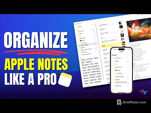 🧹 Clean Up Your Apple Notes: The Ultimate Organization Guide! 💡