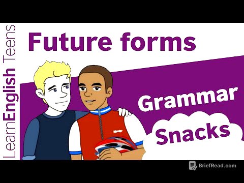 Grammar Snacks: Future forms