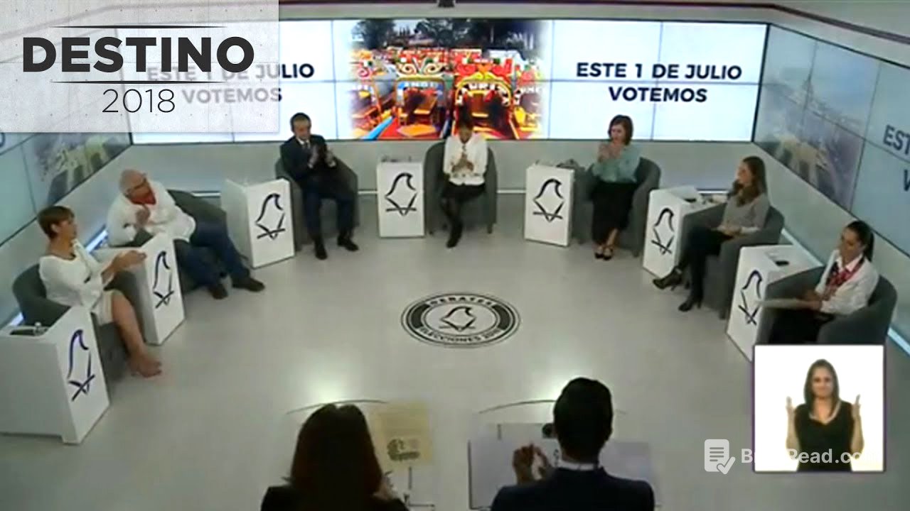 Tercer debate entre candidatos a la Jefatura de Gobierno de la CDMX