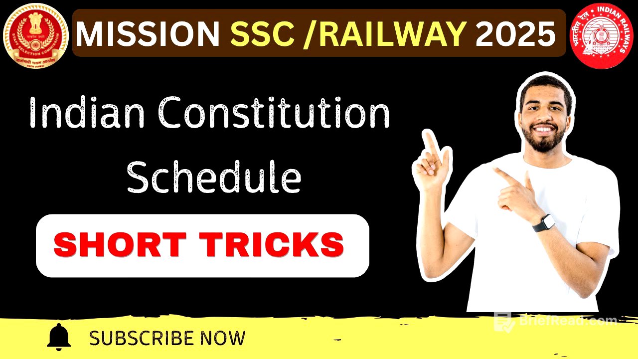 Polity for SSC and Railway Exam in tamil | PART - 1