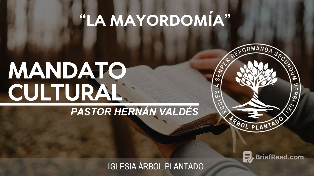 359 - La mayordomía - Mandato cultural