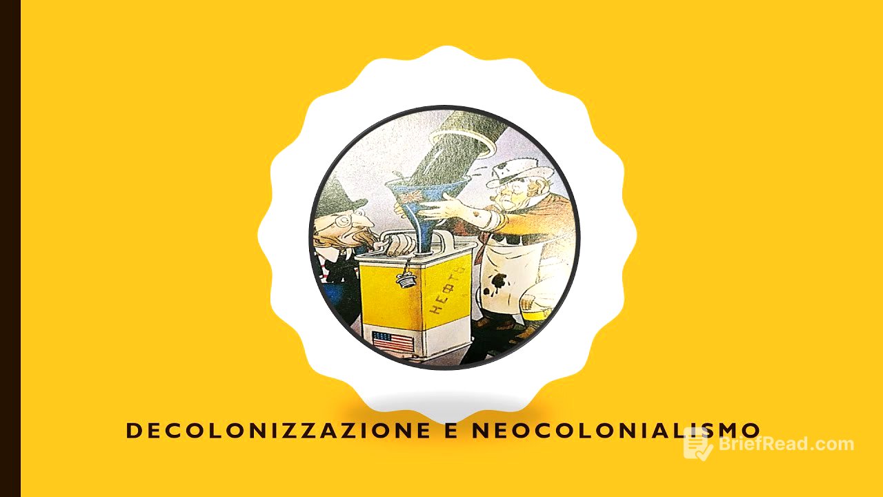 Decolonizzazione e neocolonialismo (parte 1)