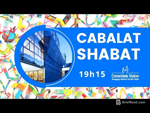 CABALAT SHABAT - COMUNIDADE SHALOM 01/05 às 19h15