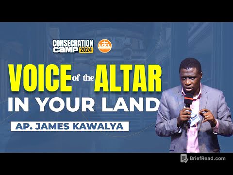 THE VOICE OF THE ALTAR IN YOUR LAND | CONSECRATION CAMP- DAY 7 . || 16th.01.2024 | AP. JAMES KAWALYA