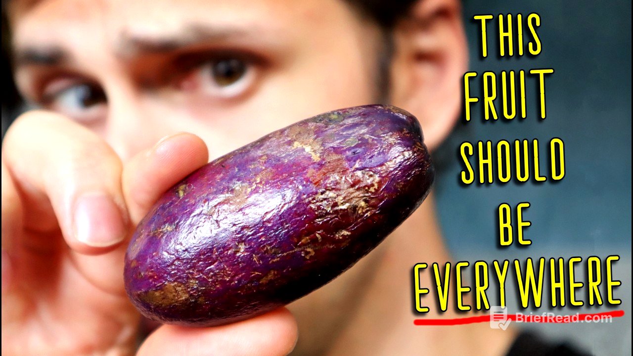 AFRICAN BUTTER PEAR - This Fruit is like Avocado but BETTER (Safou Fruit)