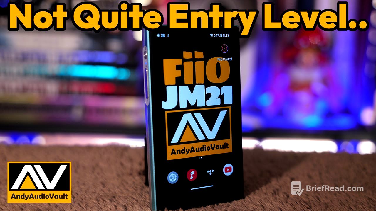 FiiO JM21 - Delivering Values Beyond The Price. Highly Versatile DAP