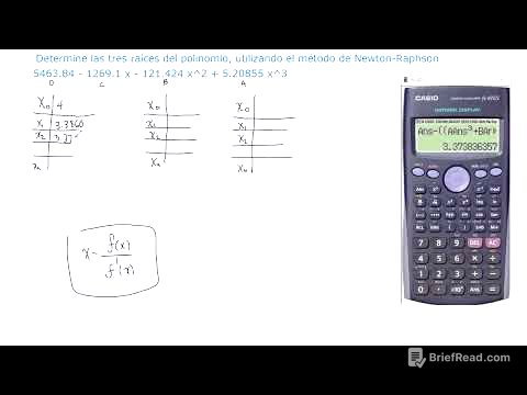 Ejemplo Newton Raphson raíces múltiples