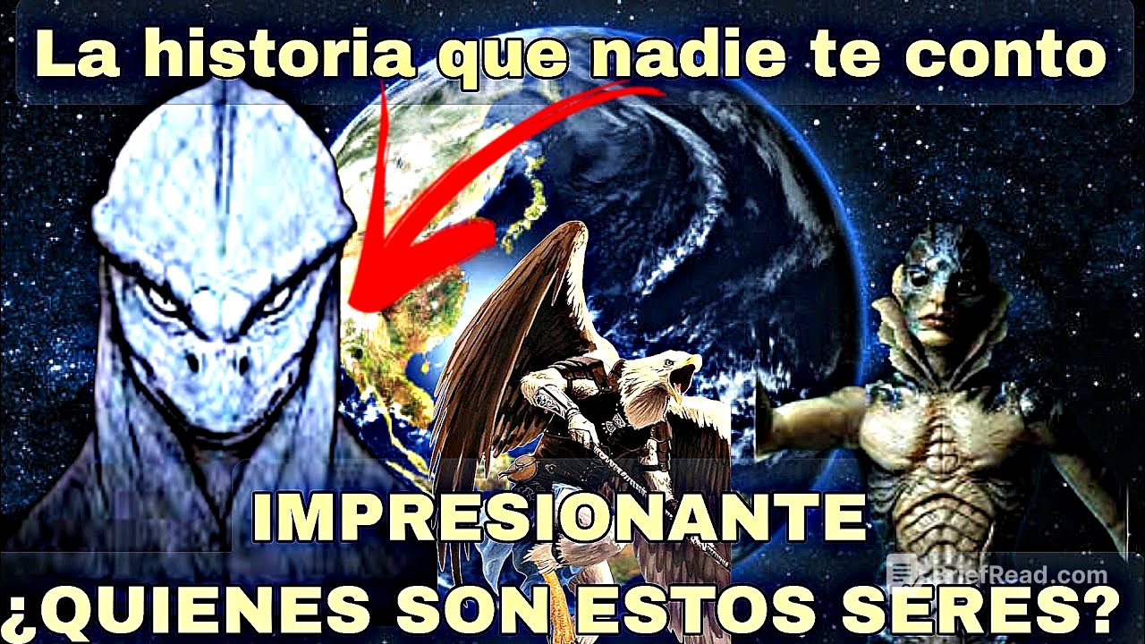 Estas RAZAS EXTRATERRESTRES estuvieron en la TIERRA hace millones de años|| Antes que la humanidad🌎
