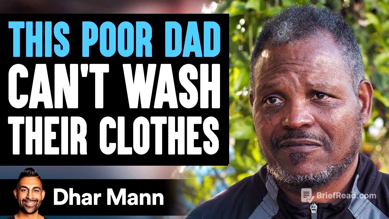 Poor Dad Can't Wash His Clothes, Stranger Changes His Life Forever | Dhar Mann
