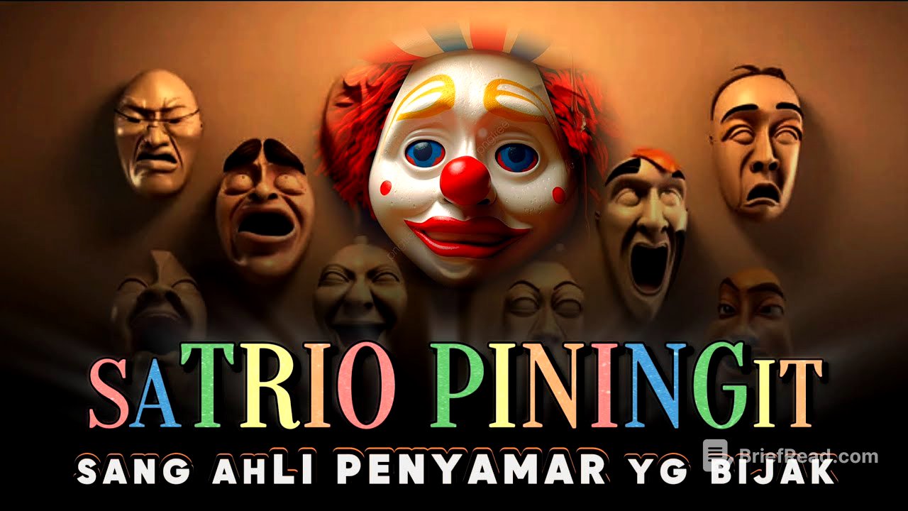 SATRIO PININGIT: Sang Ahli Penyamar Yang Bijak