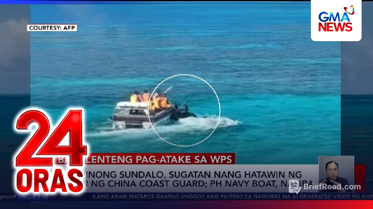 Phl Navy personnel injured after CCG baton attack | 24 Oras