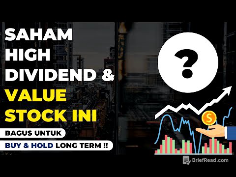 Saham High Dividend & Value Stock Ini Bagus Untuk Investasi Jangka Panjang Tahun 2025 !!