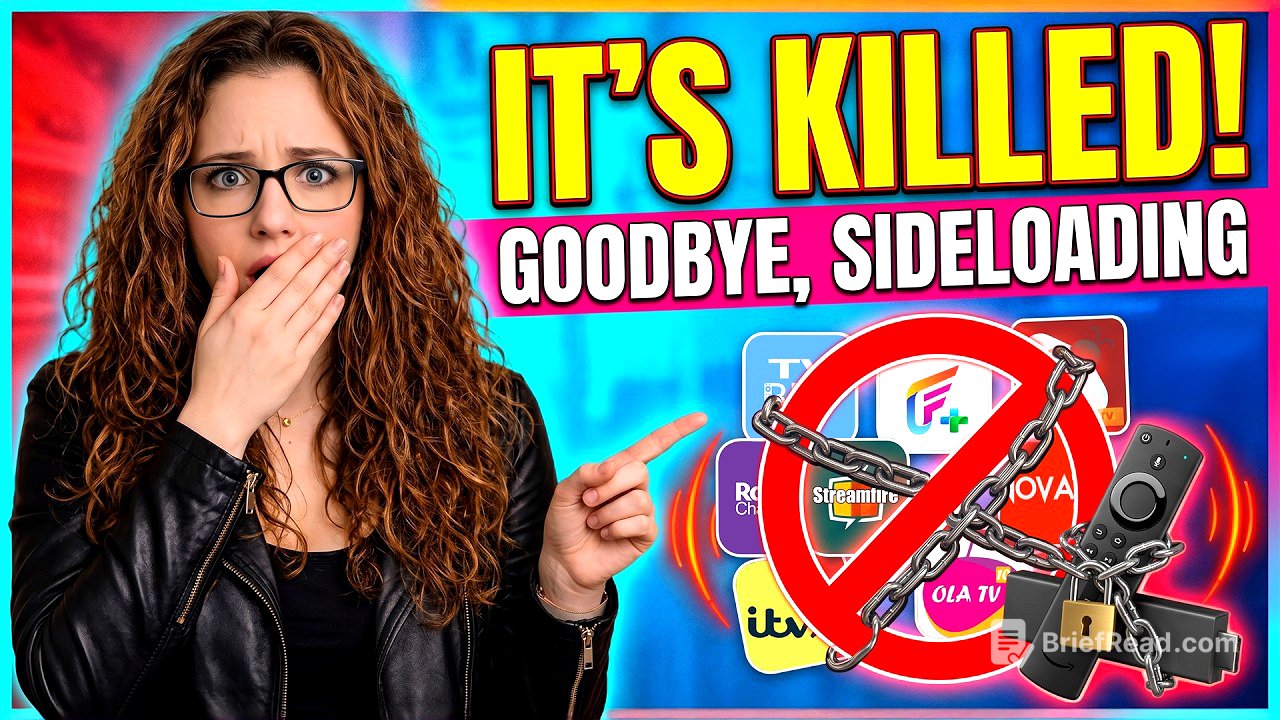 🚨 NO MORE SIDELOADING… Amazon Just CONFIRMED It!!