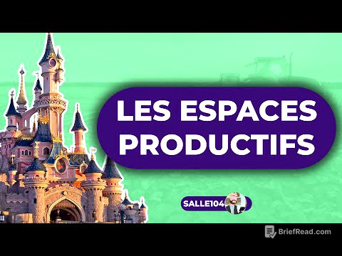 Les espaces productifs français et leurs évolutions - Géographie - Troisième