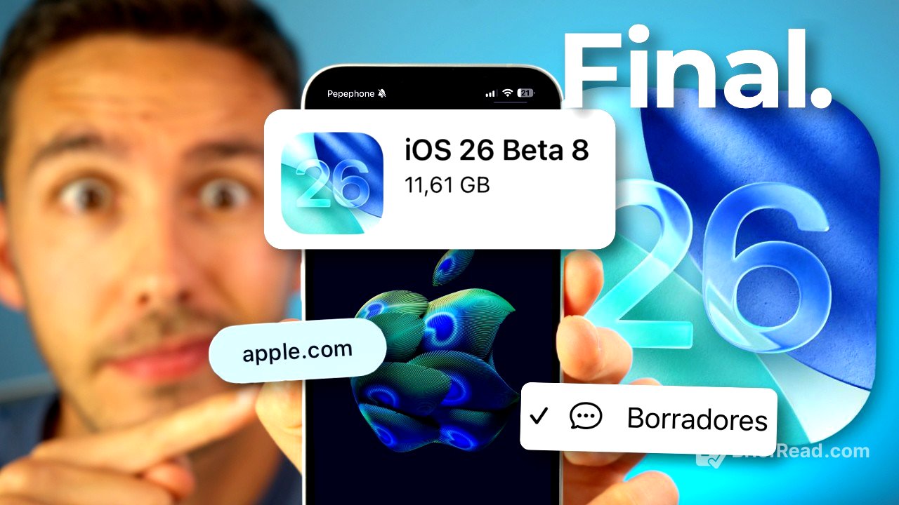 iOS 26 beta 8, Diseño FINAL de Liquid Glass y más NOVEDADES 🔥