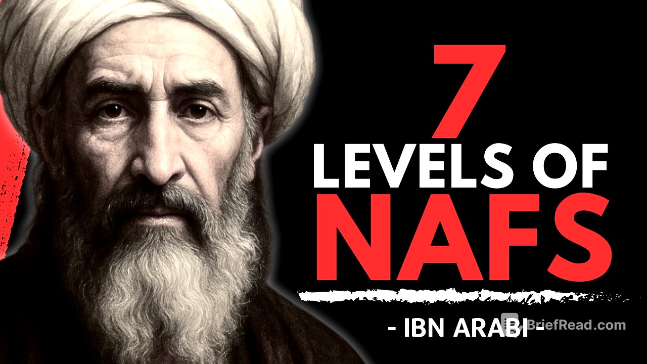 Ibn Arabi's Map of the Soul, The Seven Levels of NAFS
