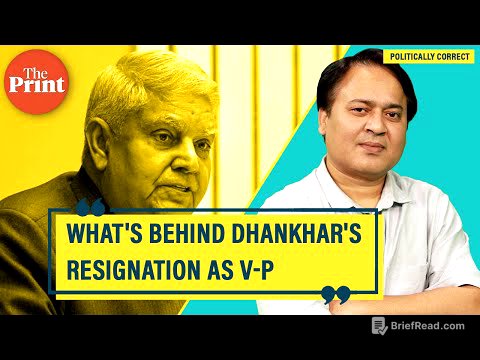 Jagdeep Dhankhar's resignation as V-P is another strong message to RSS from 'saksham' BJP