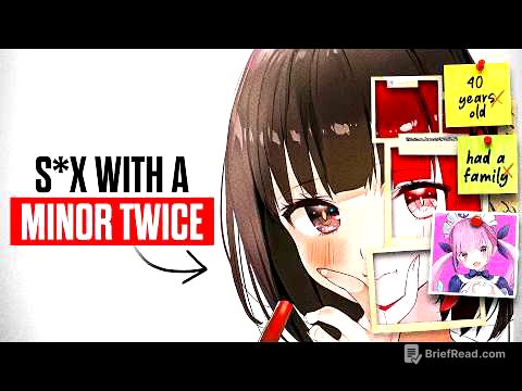 Beloved Vtuber Artist Confessed to S*x Crime LIVE & Destroyed His Career